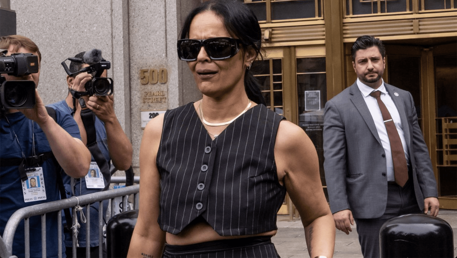 Ex-Assistant Claims Diddy Threatened Her Over Suge Knight Connection in Explosive Trial Testimony Suge Knight 50 cent Capricorn Clark Sean Diddy Combs Cassie Ventura Kid Cudi